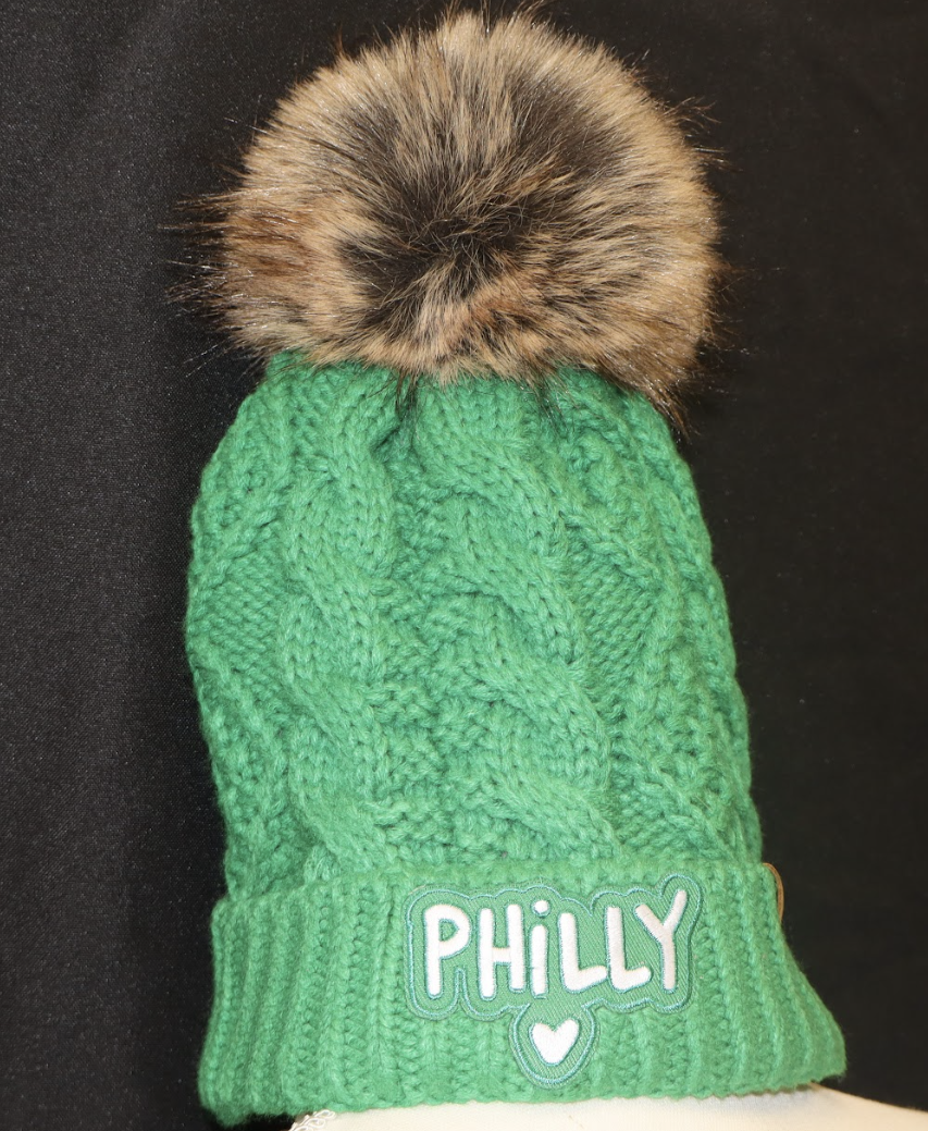 “PHILLY” Pom-Pom Beanie