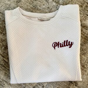 Phillies Top - Short Sleeve Maroon Philly